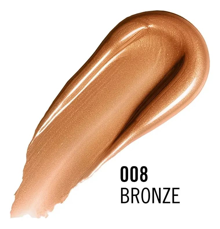 Rubor Líquido Rimmel London Turbocharged Glow 008 Bronze