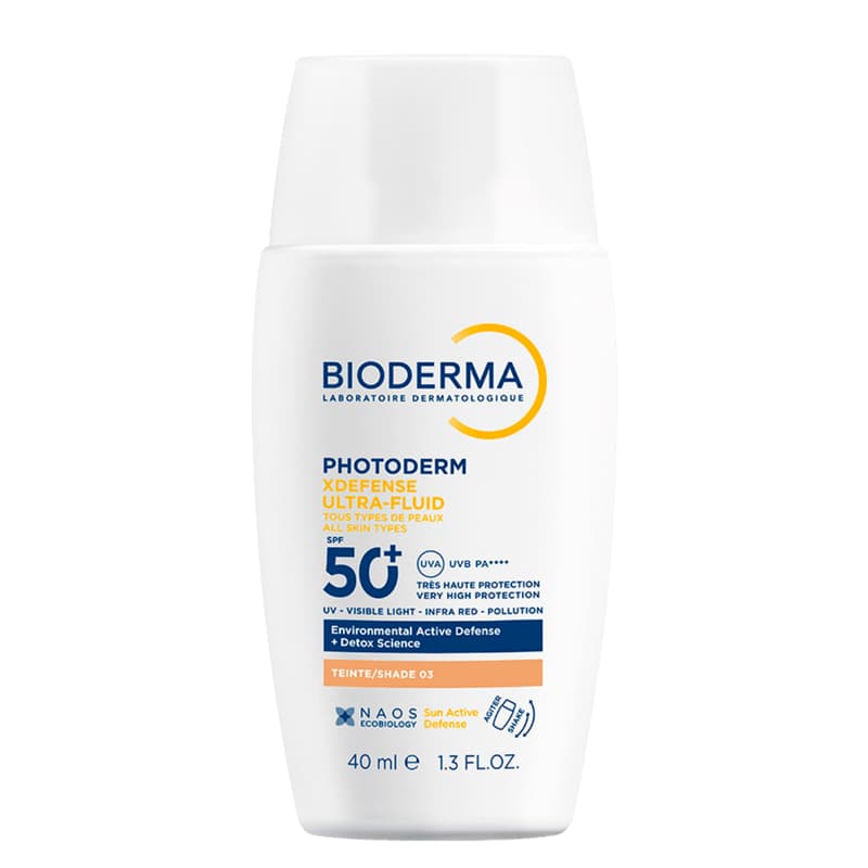 BIODERMA Protector Solar Xdefense Ultrafluid Tono 3 SPF50+ x 40ml.