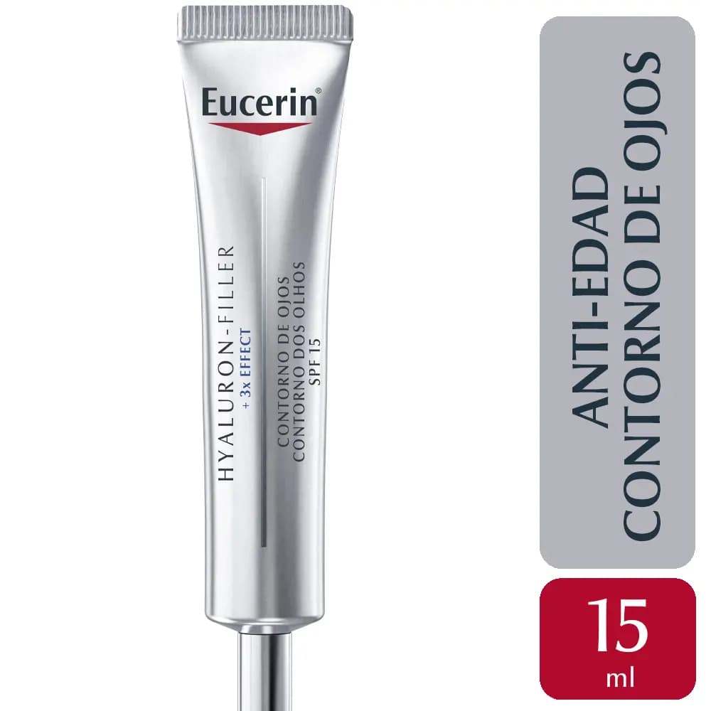 Crema Contorno De Ojos Eucerin Hyaluron Filler +3x Effect FPS 15 x15ml