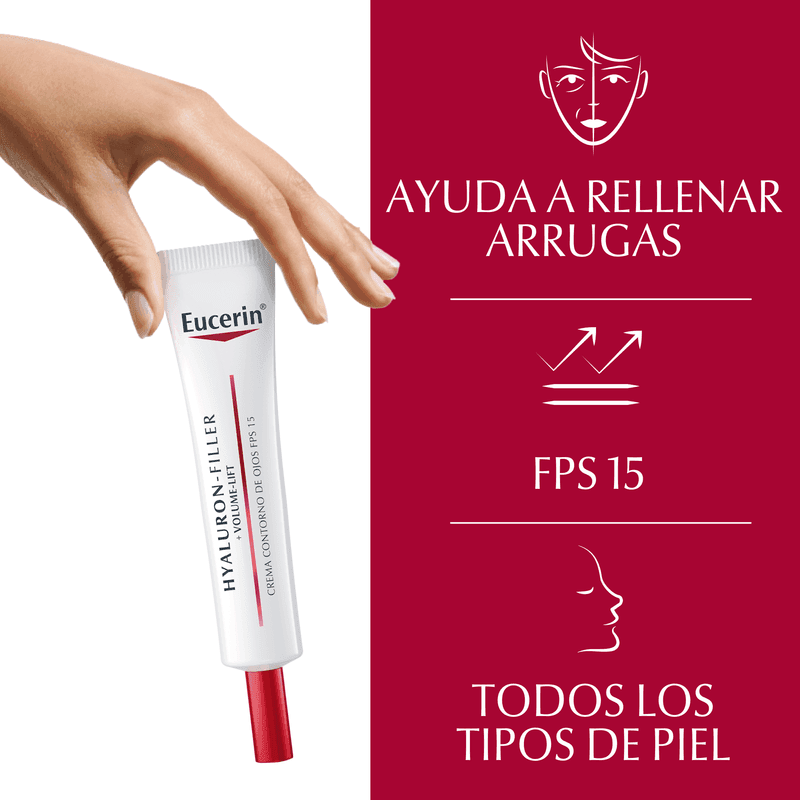 Hyaluron-Filler + Volume-Lift Contorno De Ojos Todo Tipo De Piel Fps 15 x 15ml.