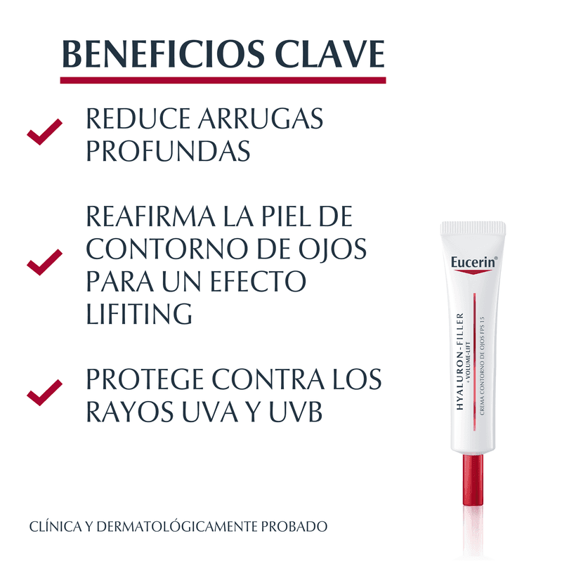 Hyaluron-Filler + Volume-Lift Contorno De Ojos Todo Tipo De Piel Fps 15 x 15ml.