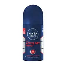 Desodorante Roll On Nivea Men Active Dry Impact 72h x50ml