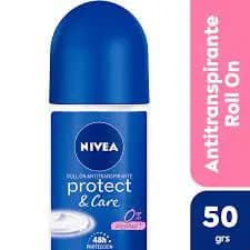 Desodorante Rollon Femenino Nivea Protect&care 72h x50ml
