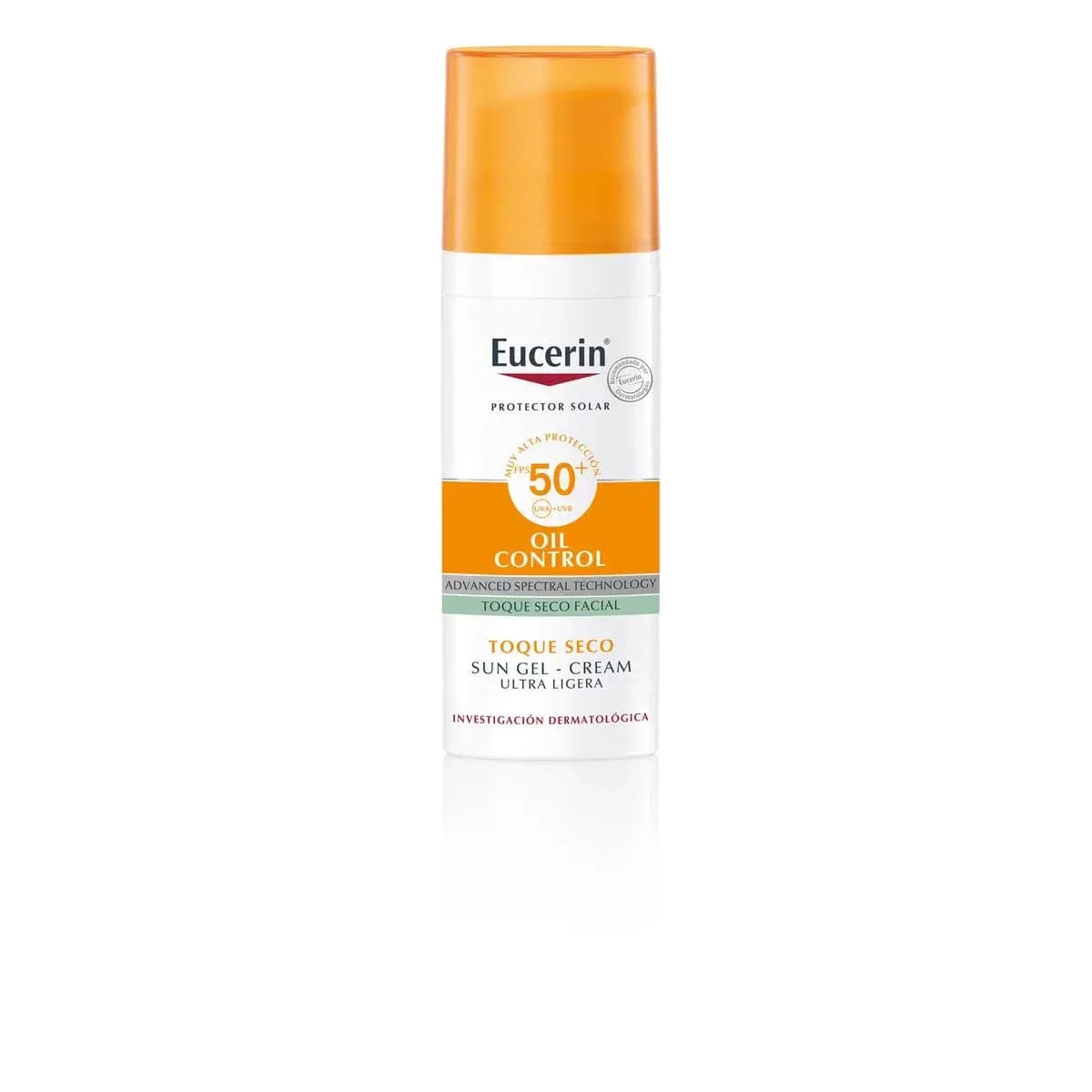 Protector Solar Eucerin Oil Control Sun Gel Toque Seco FPS 50+ 50 ml