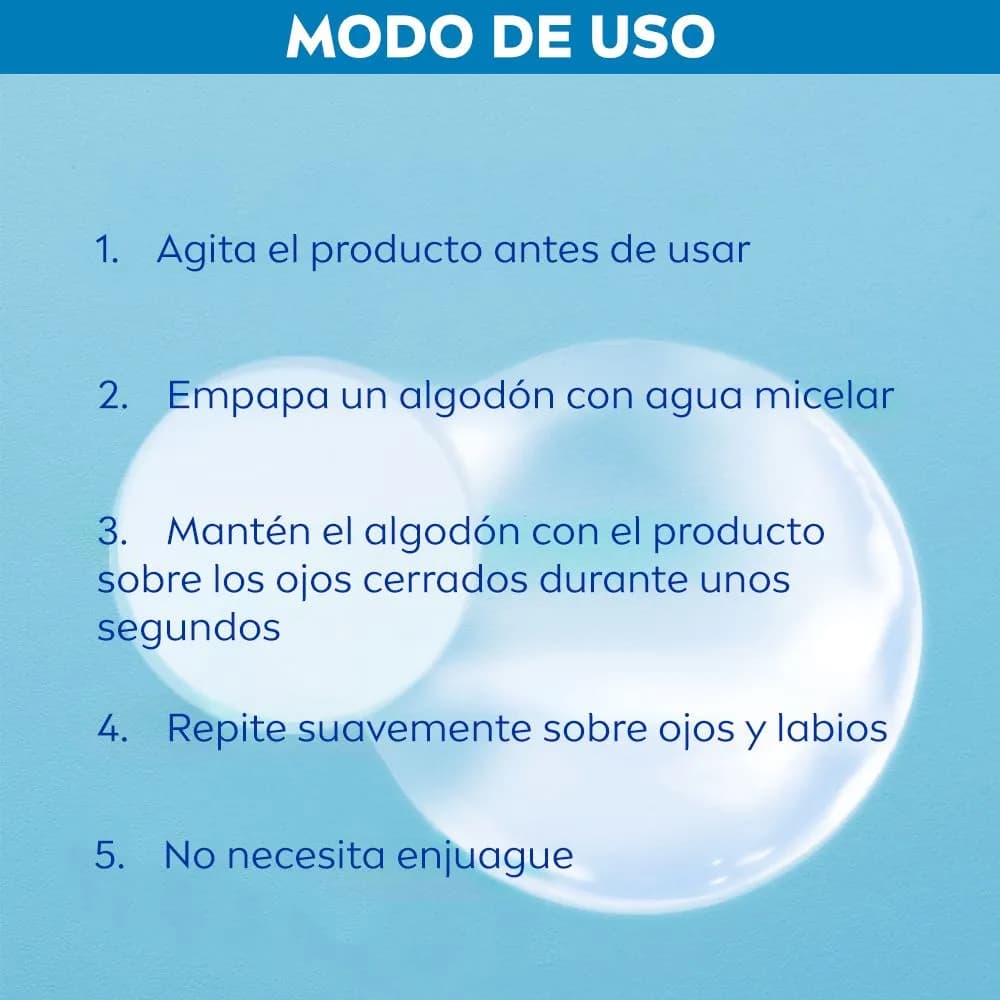 Agua Micelar 5 En 1 Refrescante Para Piel Normal x 200ml.