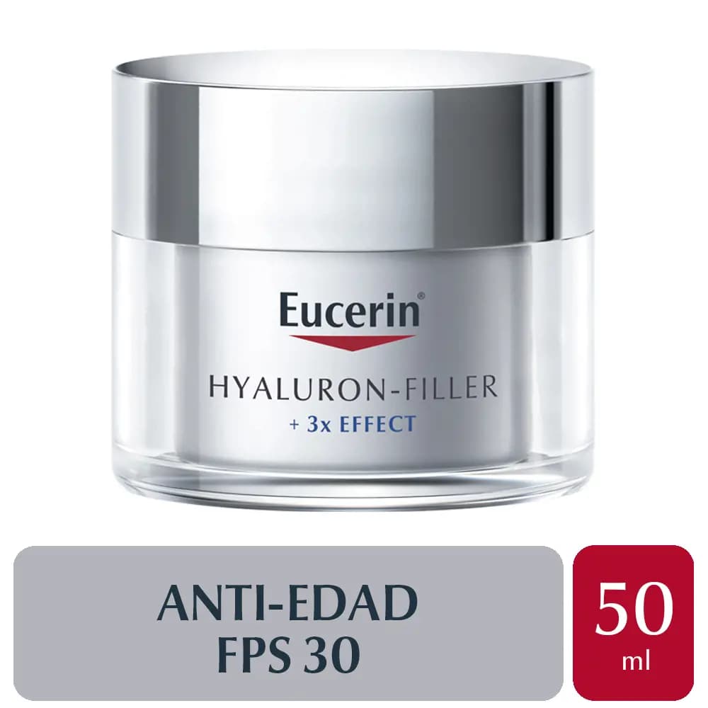 Crema antiarrugas Eucerin HYALURON-FILLER +3xEffect FPS30 x50ml