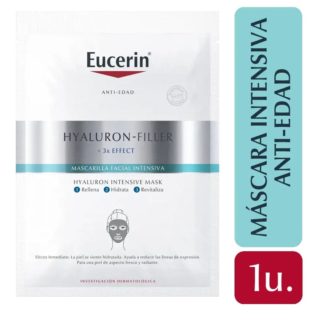 Máscara Intensiva Antiedad Eucerin Hyaluron-Filler + 3x Effect 1 un