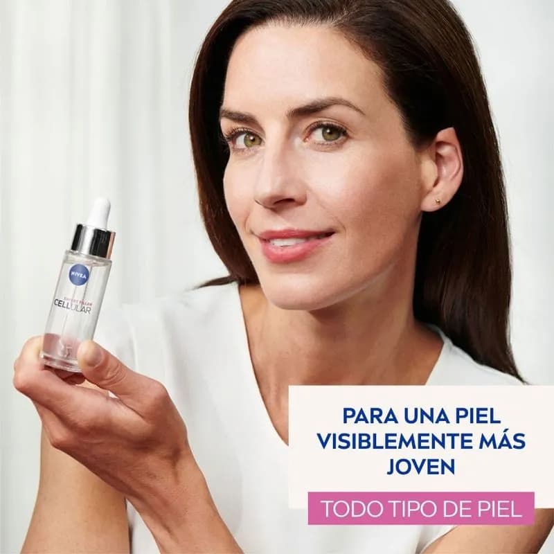 Sérum Rellenador Nivea Cellular Expert Filler Con Ácido Hialurónico X 30 Ml