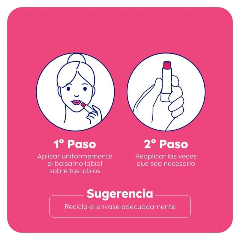 Protector Labial Humectante Nivea Cherry Shine Para Todo Tipo De Piel x 4,8grs.