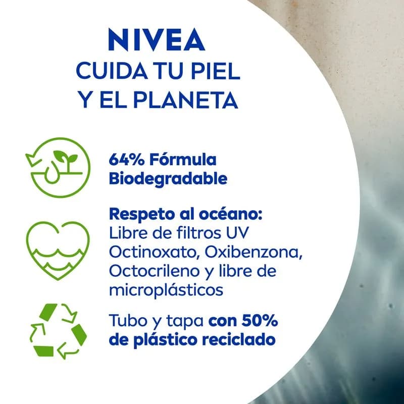 NIVEA Protector Solar Facial Control Anti-Brillo FPS50 Tono Medio Piel Normal A Grasa x 50ml.