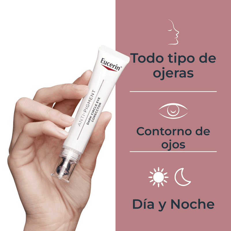 Anti-Pigment Contorno De Ojos Anti-Ojeras Todo Tipo De Piel x 15ml.