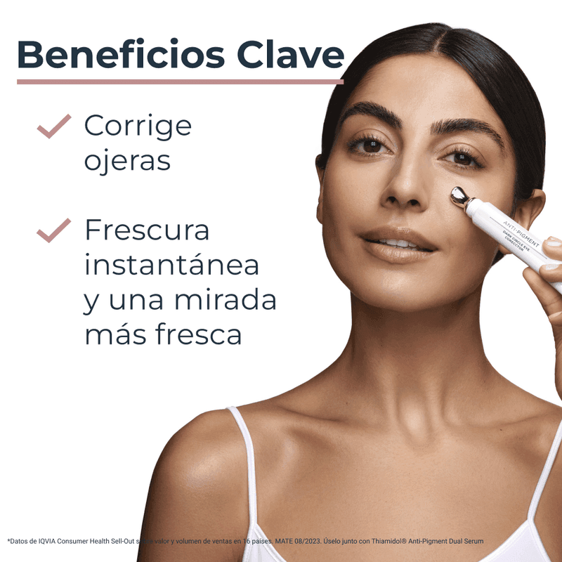 Anti-Pigment Contorno De Ojos Anti-Ojeras Todo Tipo De Piel x 15ml.