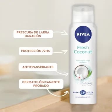 Desodorante Fresh Coconut x150ml