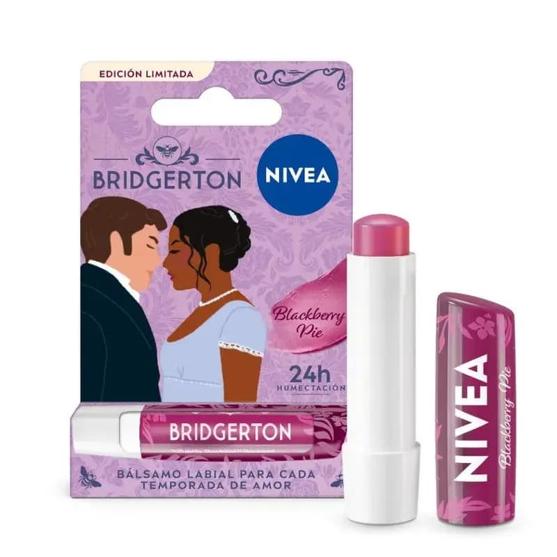 NIVEA Bálsamo labial Edición Limitada Bridgerton x 4.8grs.