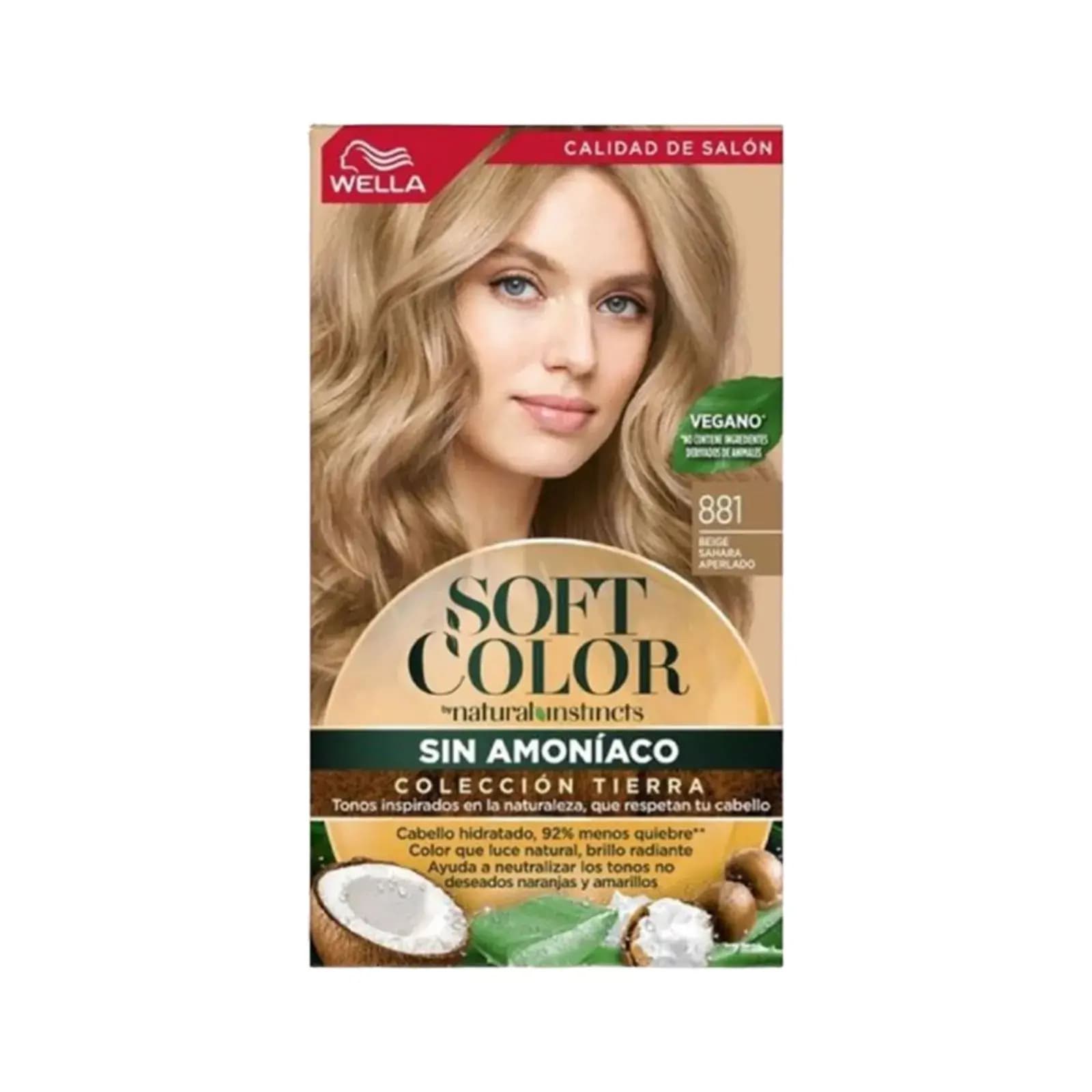 Soft Color T881 beige sahara 1 uni