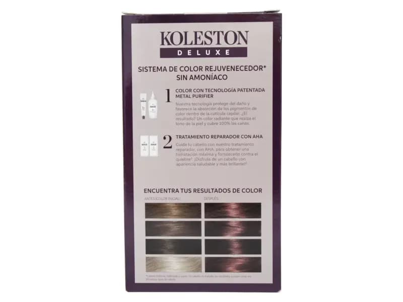 Tintura Deluxe s/amoniaco Castaño Rosa Dorado 463
