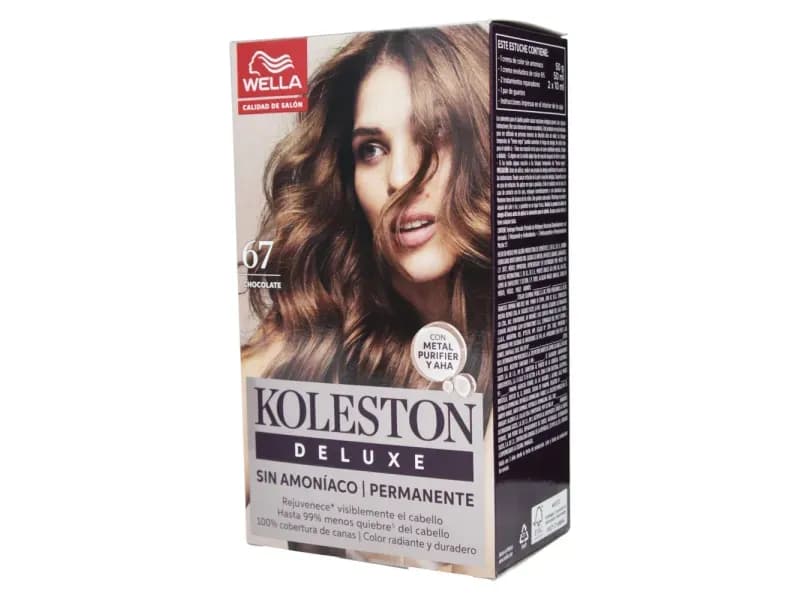 Tintura Para Cabello Koleston Deluxe 67 Chocolate