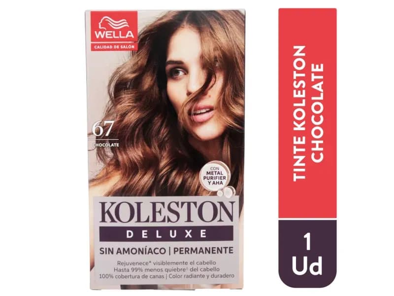 Tintura Para Cabello Koleston Deluxe 67 Chocolate