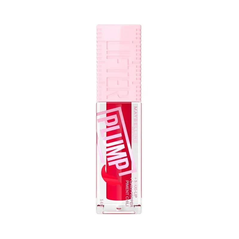 Brillo Labial Voluminizador Maybelline Lifter Plump Red Flag