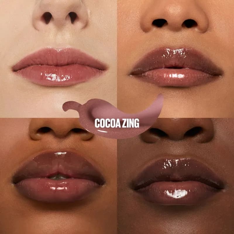 Brillo Labial Voluminizador Maybelline Lifter Plump Cocoa Zing