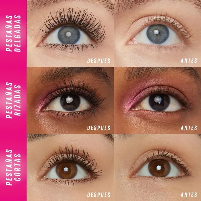Mascara de Pestañas Maybelline Firework Very Black WTP