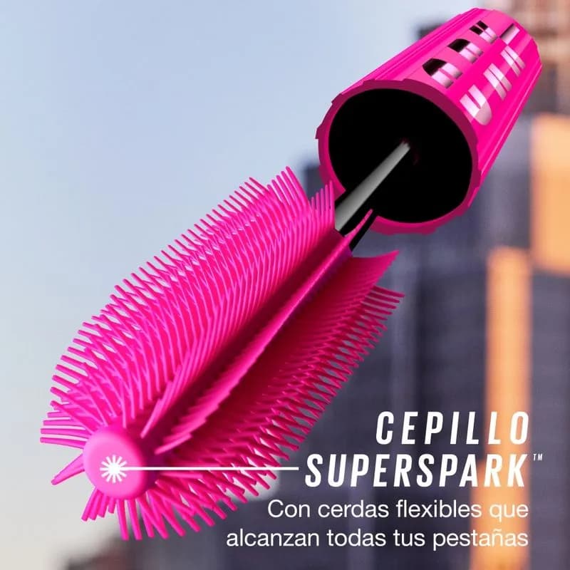 Mascara de Pestañas Maybelline Firework Very Black WTP