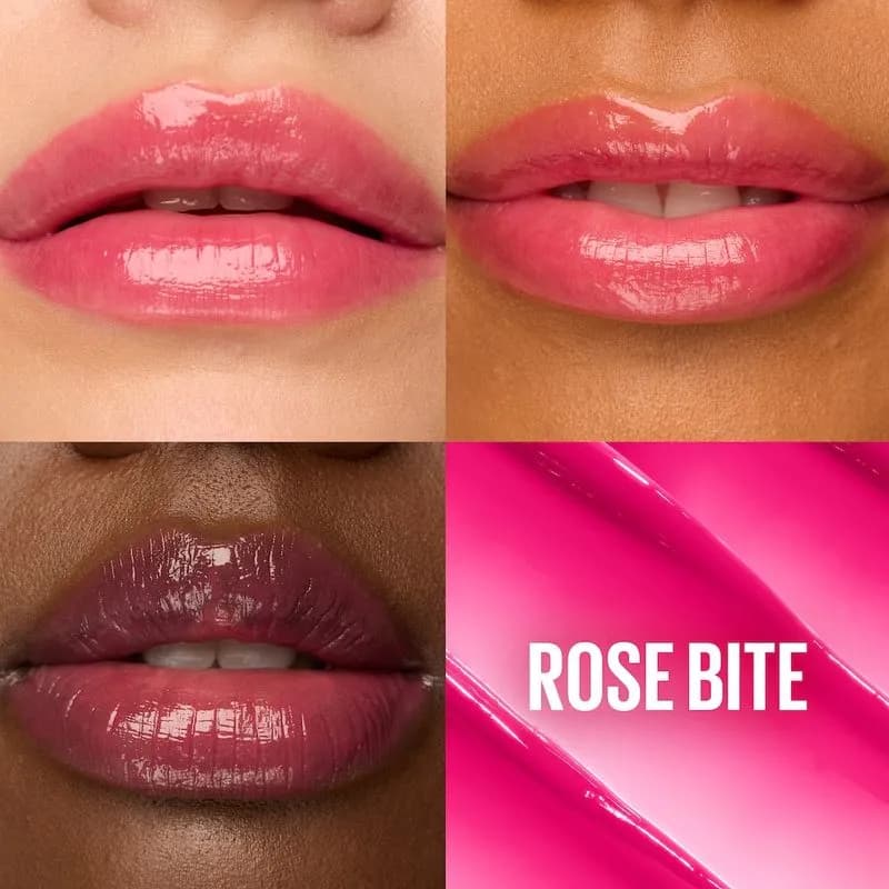 Balsamo para labios Maybelline Lifter Glaze Rose Bite 003