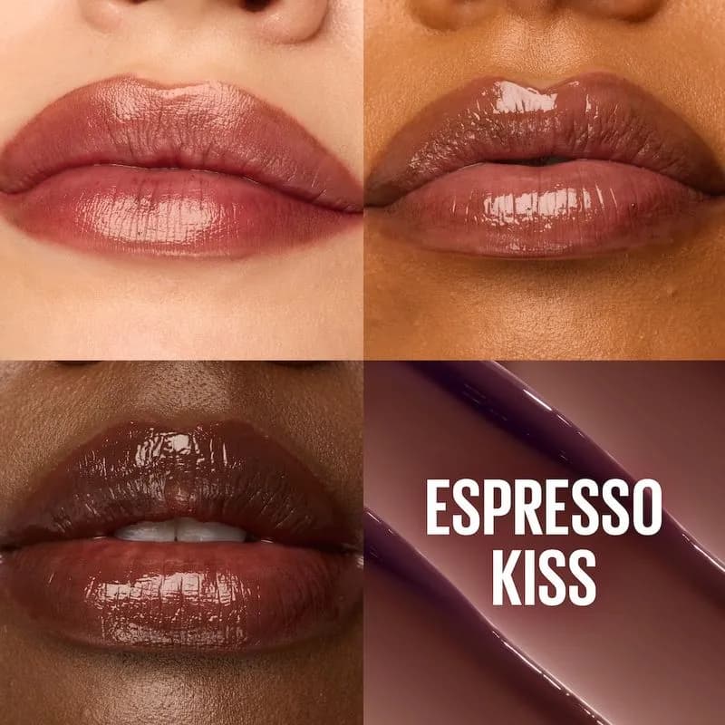 Balsamo para labios Maybelline Lifter Glaze Espresso Kiss 010