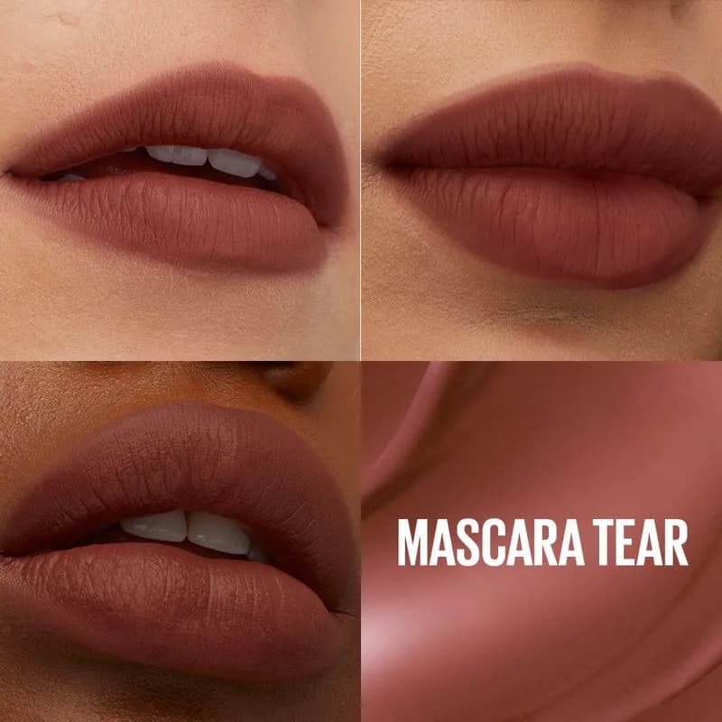 Tinta de Labios Maybelline Super Stay Teddy Tint Mascara Tear