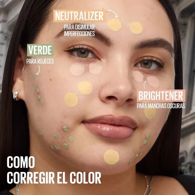 Corrector de Ojos Maybelline Instant Age Rewind Tono Verde