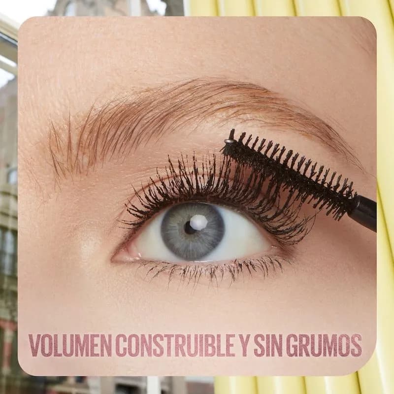 Mascara de Pestañas Maybelline Colossal Bubble WTP Very Black