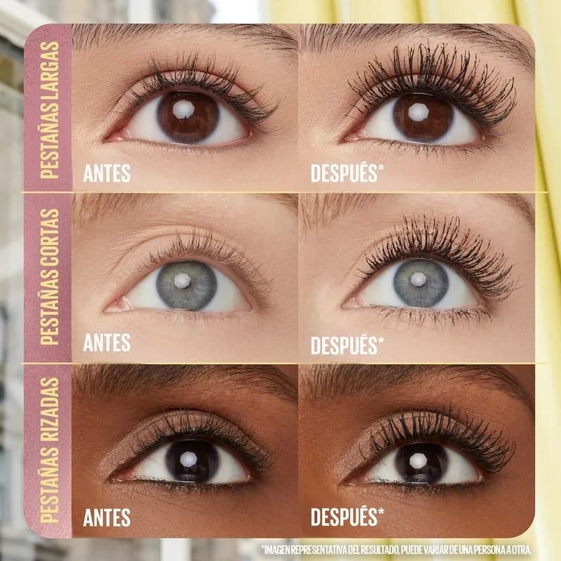 Mascara de Pestañas Maybelline Colossal Bubble WTP Very Black