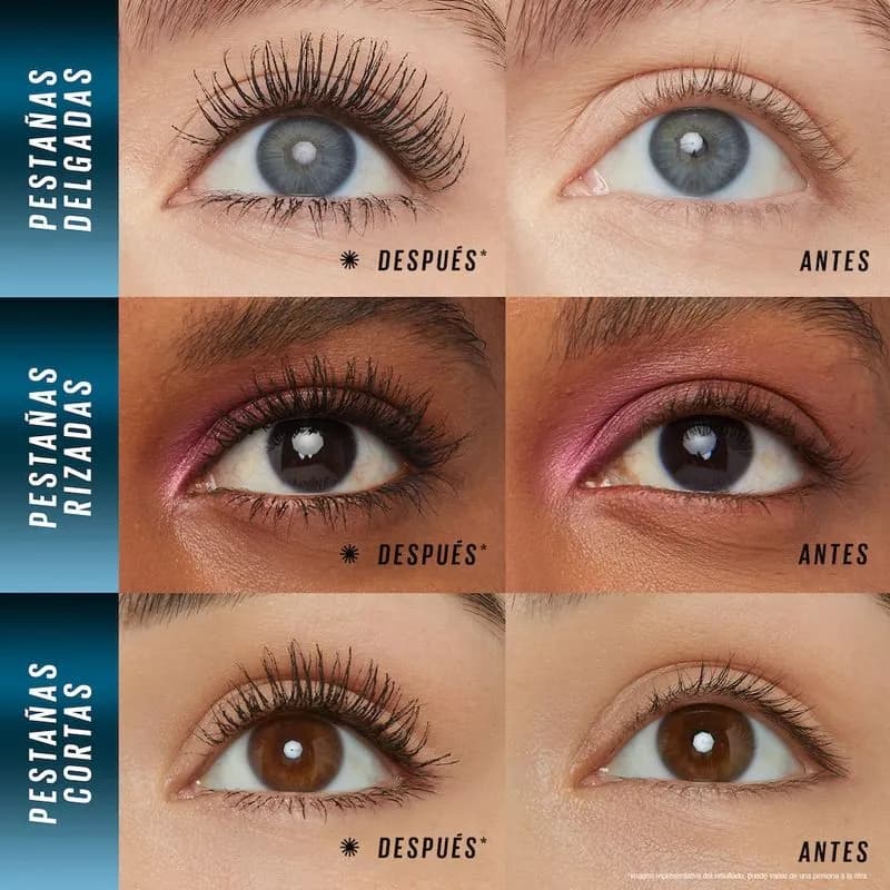 Mascara de Pestañas Maybelline Lash Sensational Firework Electro Black