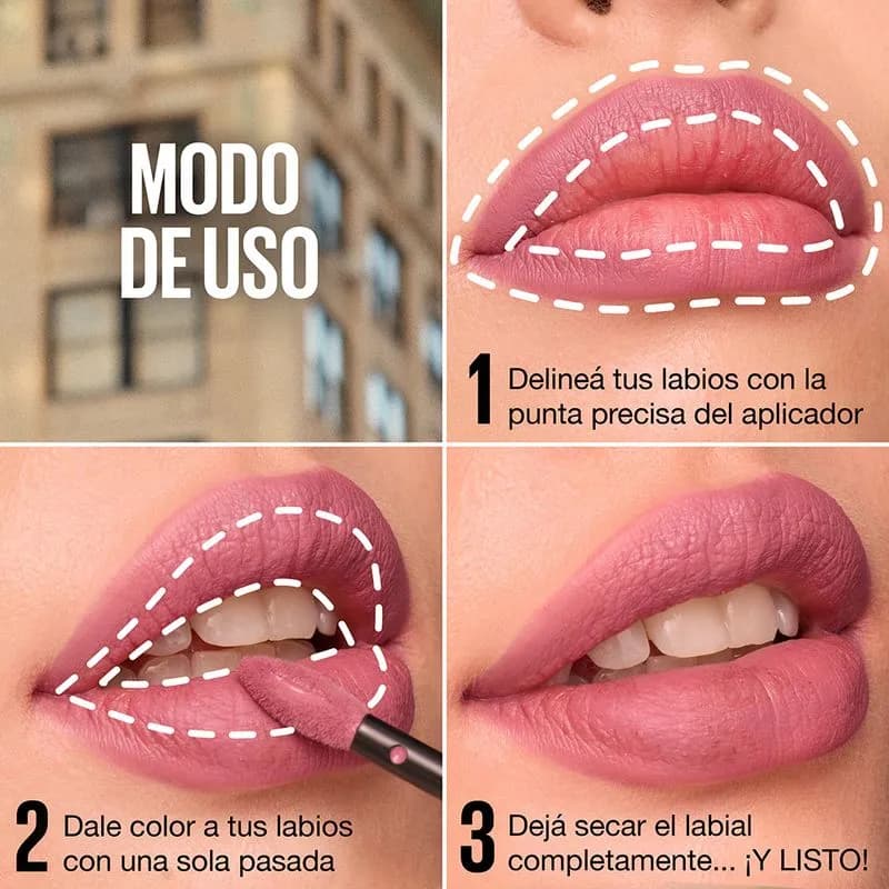 Labial Liquido Maybelline Super Stay Matte Ink Charmer
