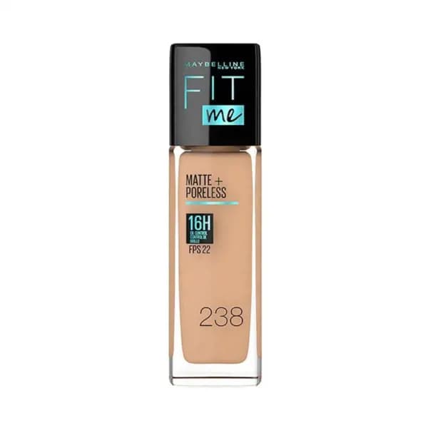 Base Maquillaje Maybelline FitMe Matte+Poraless 238 Rich Tan x30ml