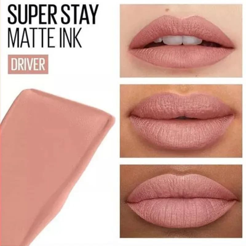 Labial Liquido Maybelline Super Stay Matte Ink Driver