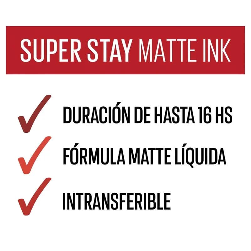 Labial Liquido Maybelline Super Stay Matte Ink Driver