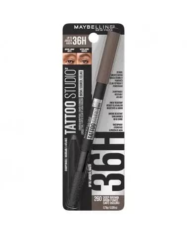 Lápiz de Cejas Maybelline Tatto Studio Deep 4,8 ml