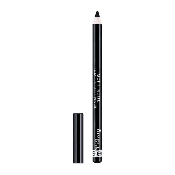 Delineador Rimmel Pestañas Soft Kohl Kajal Pencil Jet Black