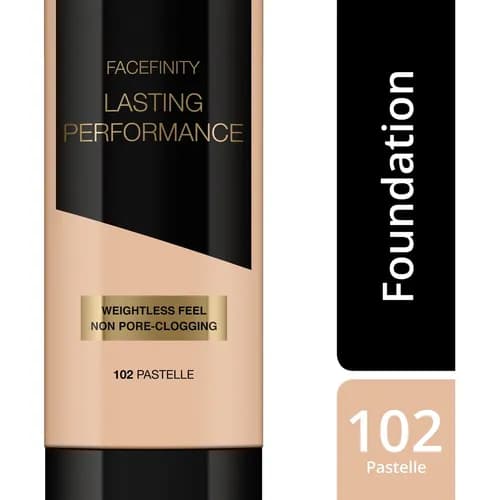 Base de maquillaje líquida Max Factor Facefinity Lasting Performance Pastelle 102