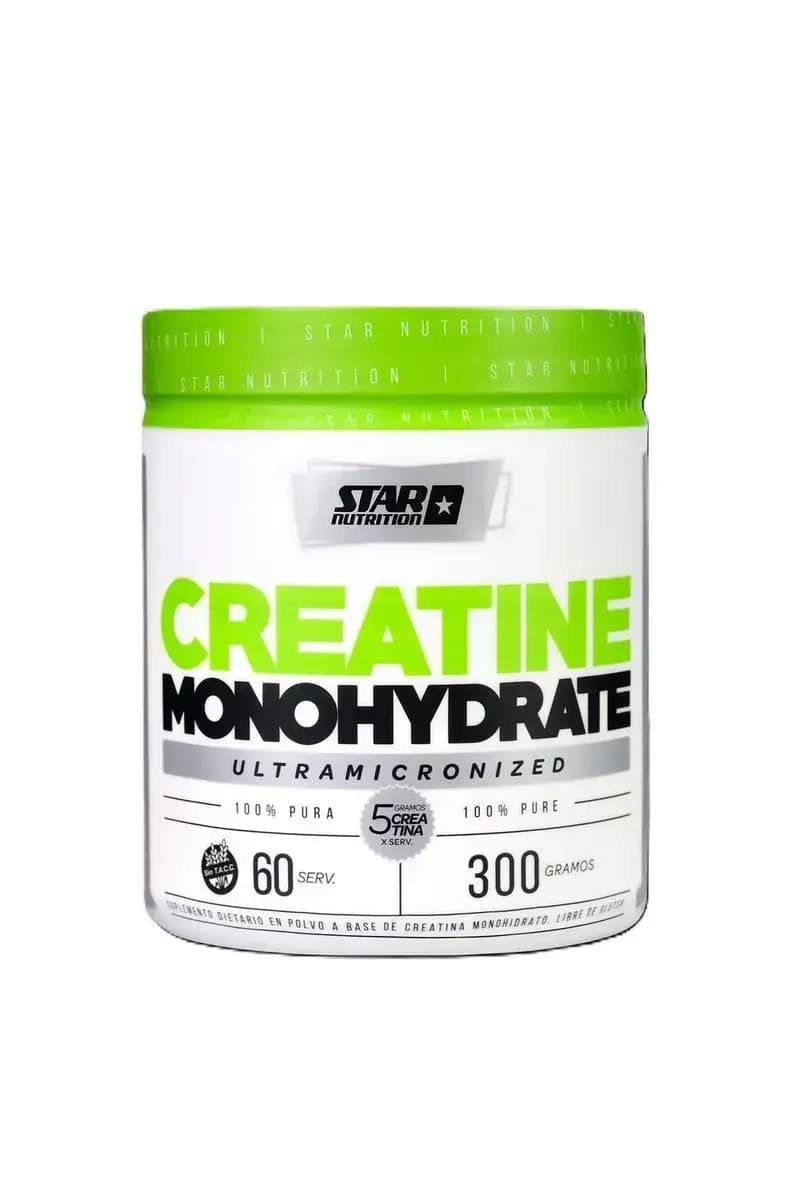 STAR NUTRITION Creatina Monohidrato EEUU Polvo x 300grs.