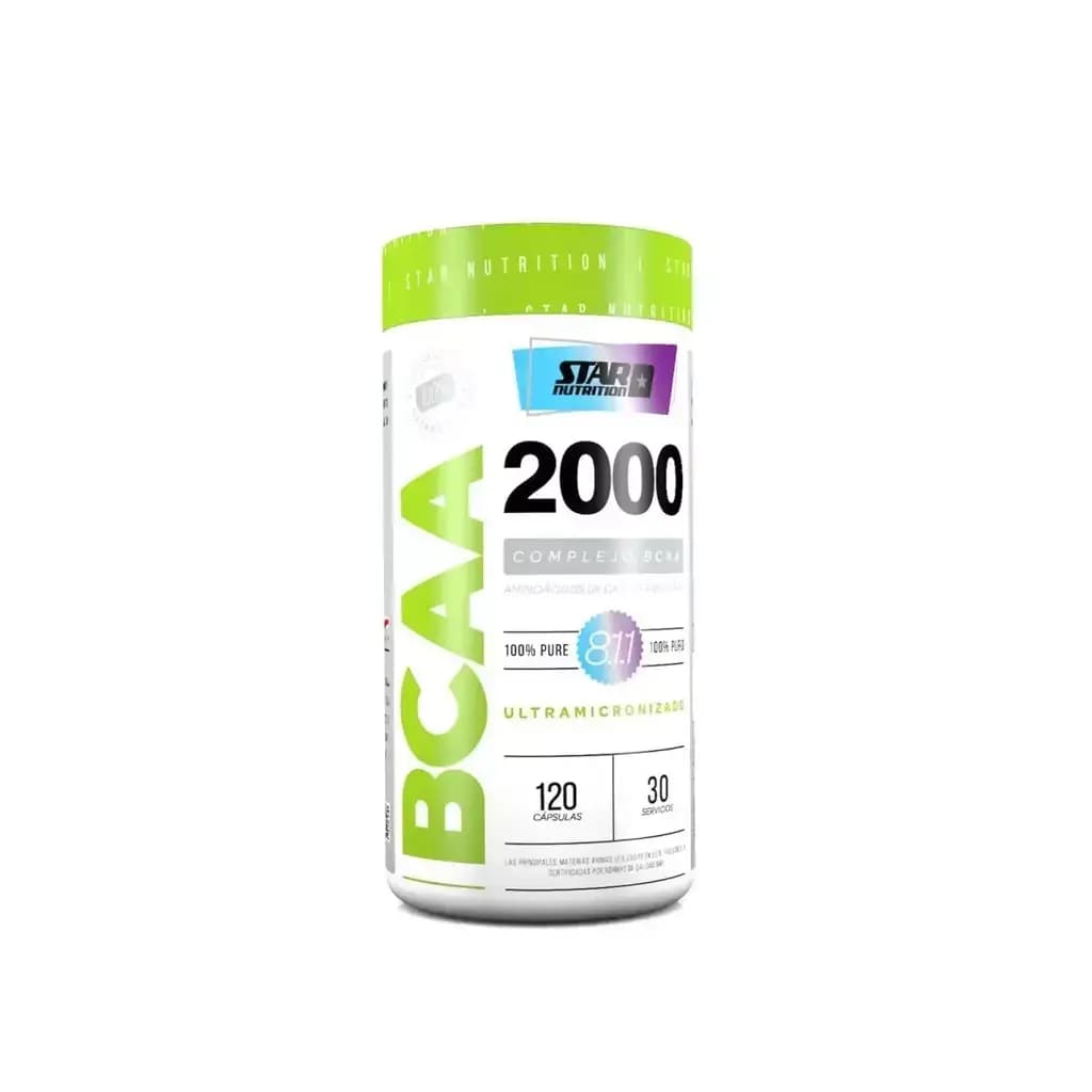 STAR NUTRITION BCAA 2000 X 120 Caps.