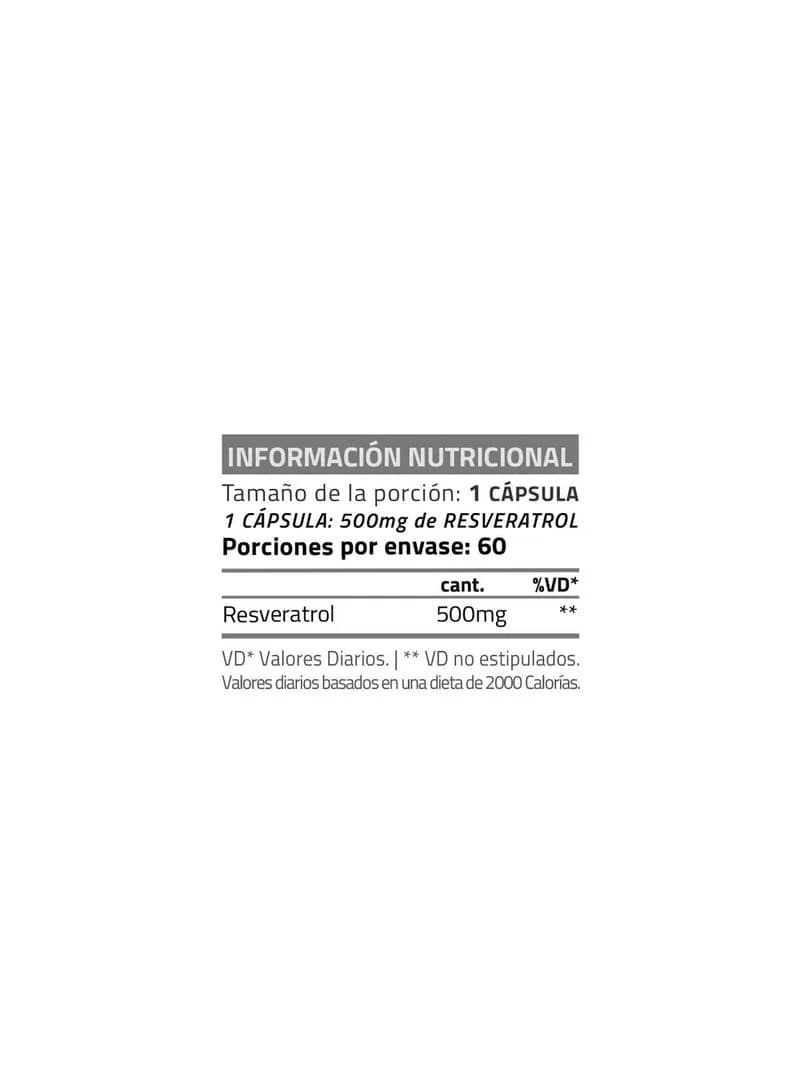 STAR NUTRITION Resveratrol 500 x 60cap.
