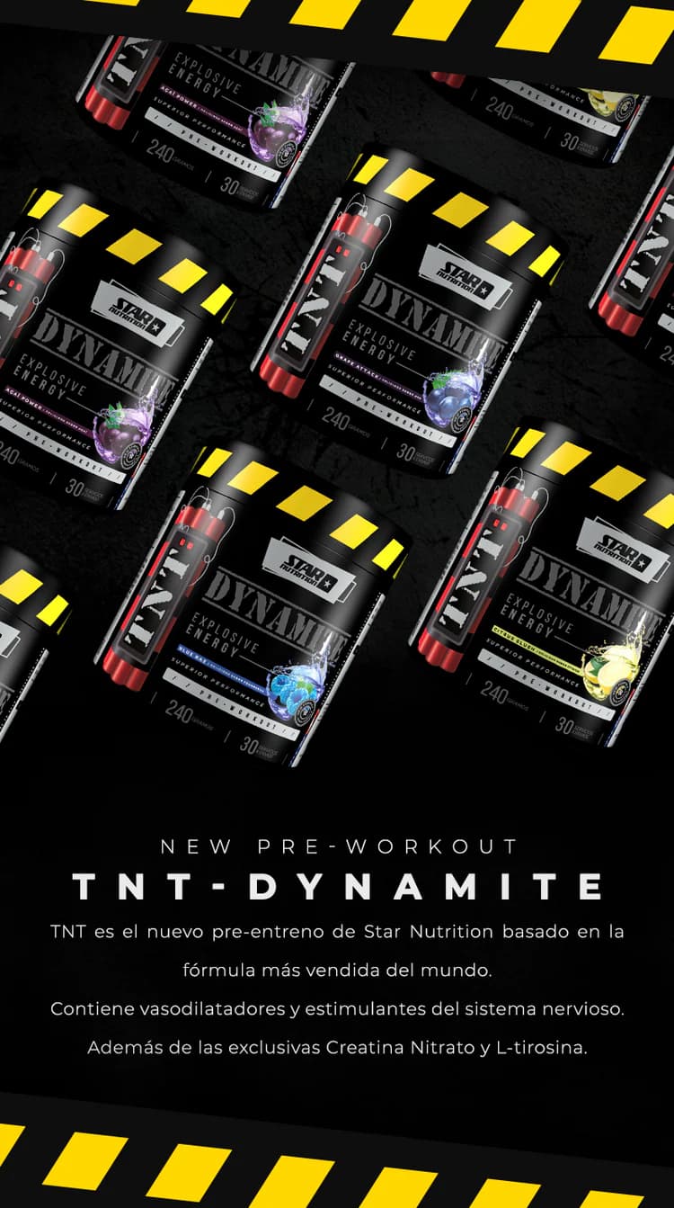 STAR NUTRITION TNT-Dynamite Pvo x 240grs.