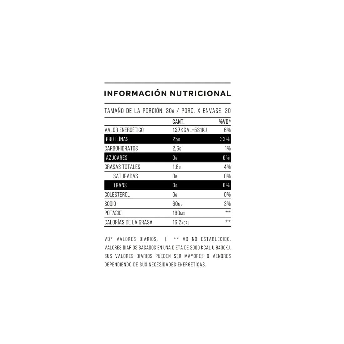 Whey Protein Platinum Vainilla x 908grs.