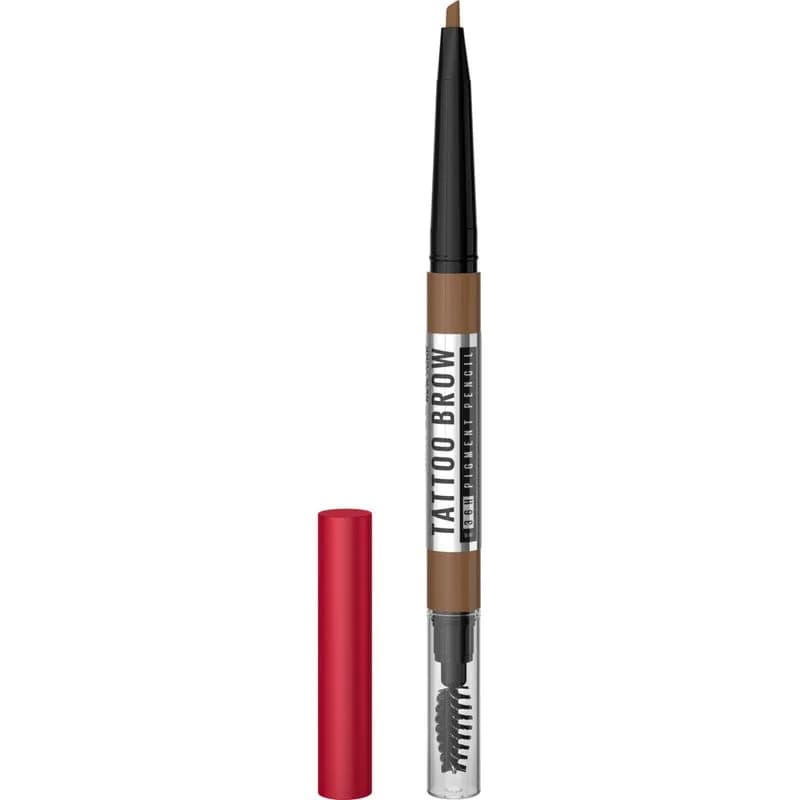 Lapiz de Cejas Maybelline Tatoo Brow Pencil 36H Natural Brown