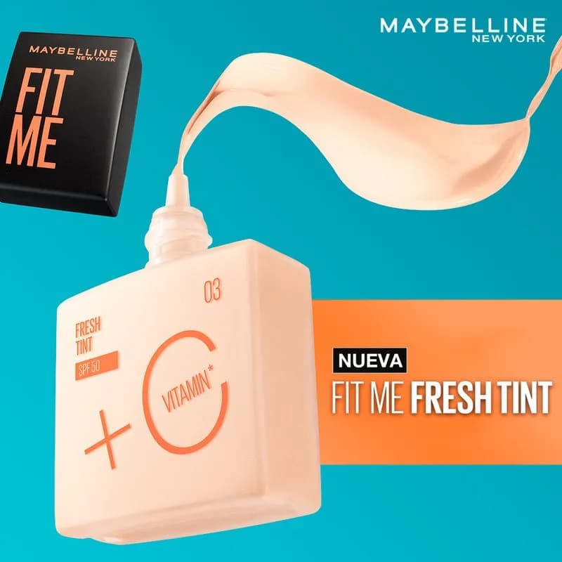 Base de Maquillaje Maybelline Fit Me Fresh Tint Tono 09
