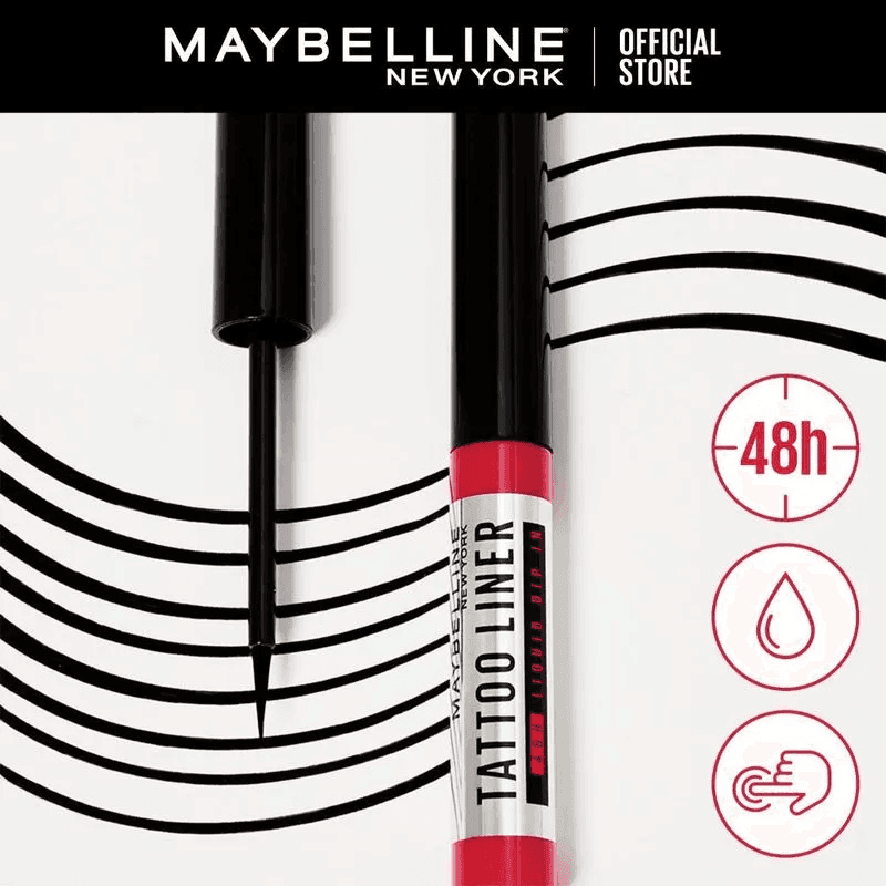 Delineador de Ojos Liquido Maybelline Tattoo Liner 48hs Liquid Dip- In As