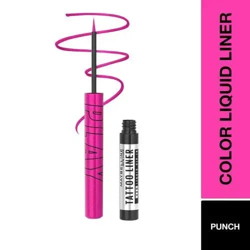 Delineador De Ojos Liquido Maybelline Tattoo Liner Play Punch x2.1gr