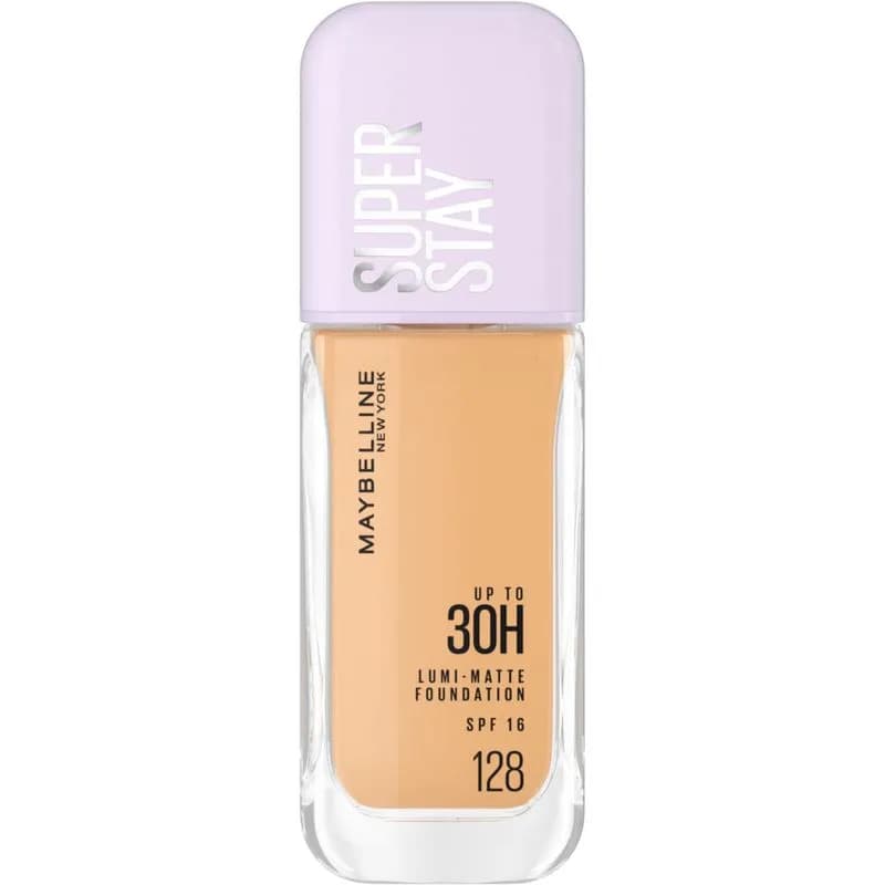 Base de Maquillaje Maybelline Super Stay Lumi-Matte Tono 128